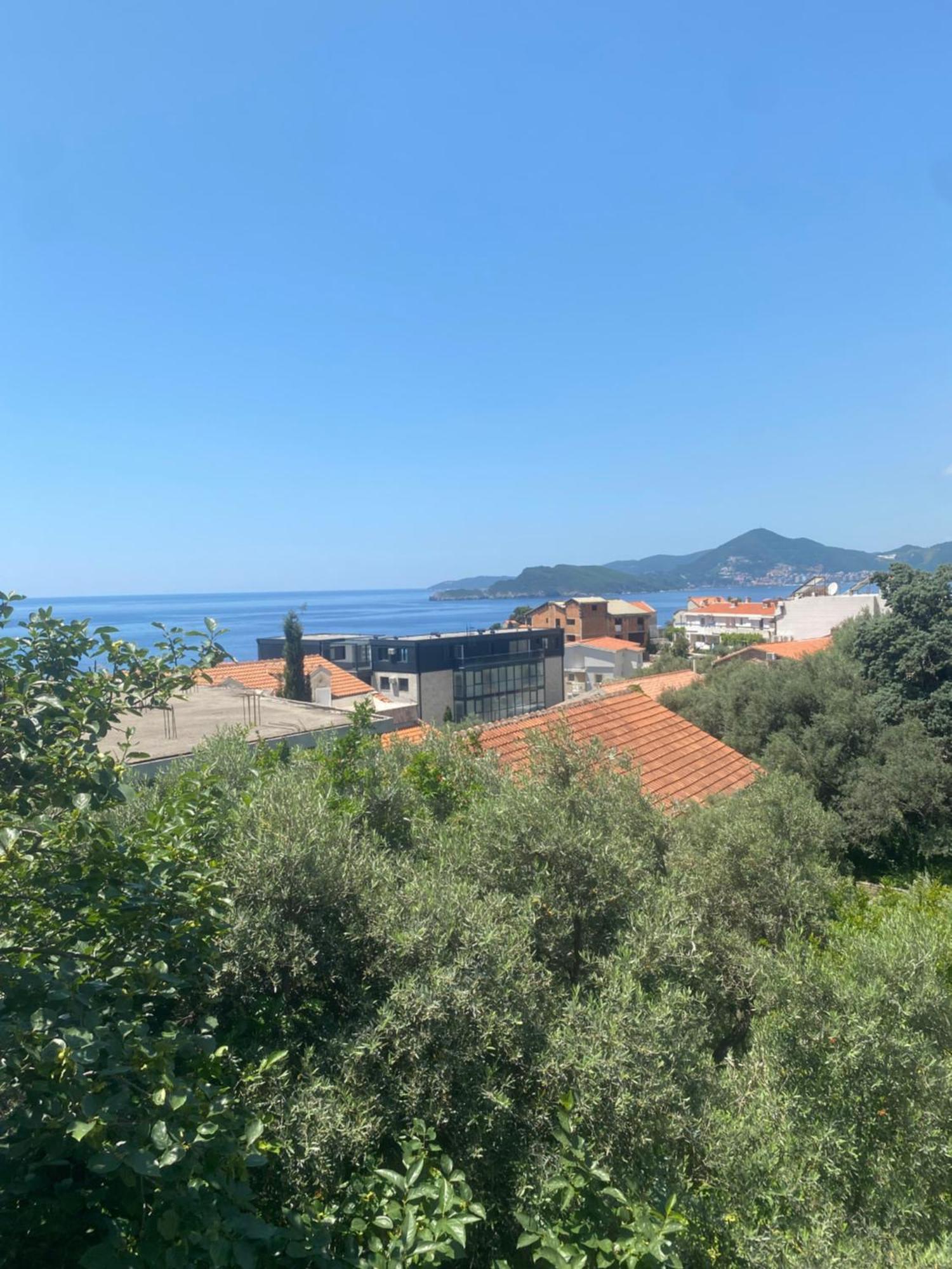 Apartman Lara Sveti Stefan Exterior foto